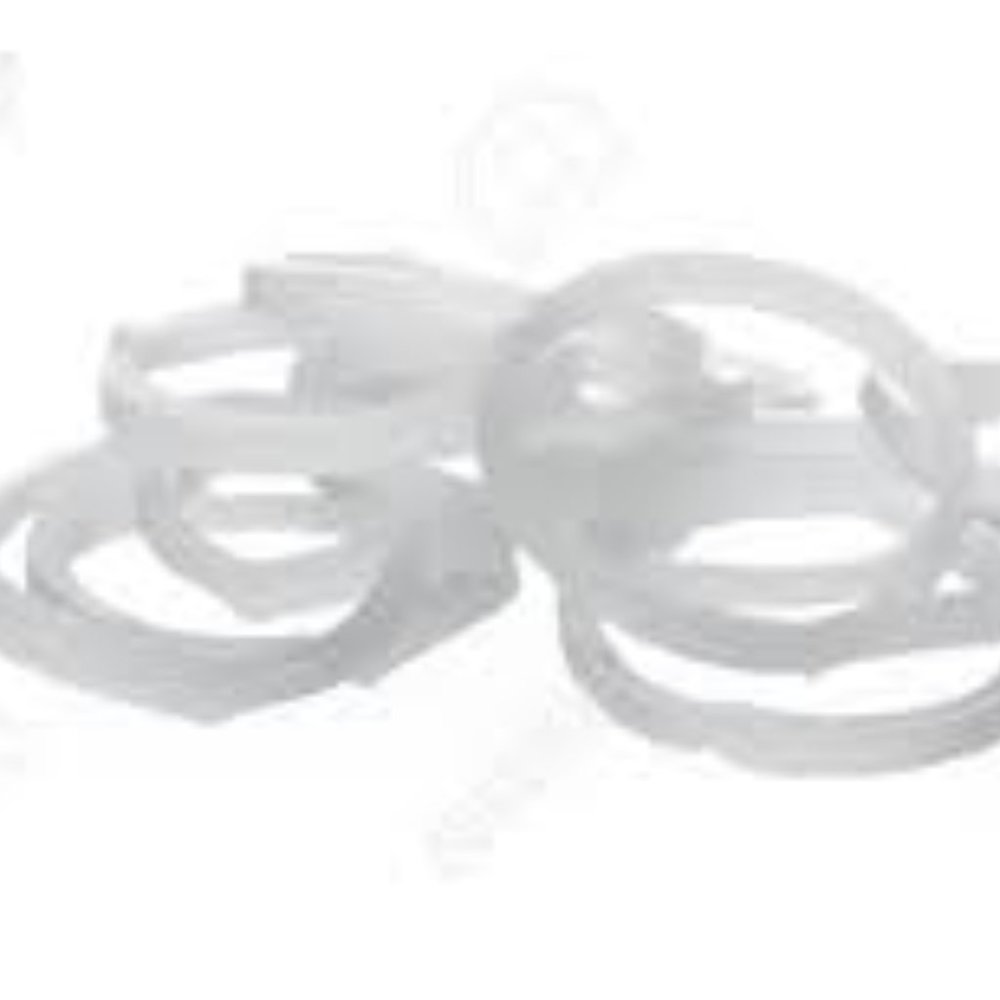 White Rubber bands
